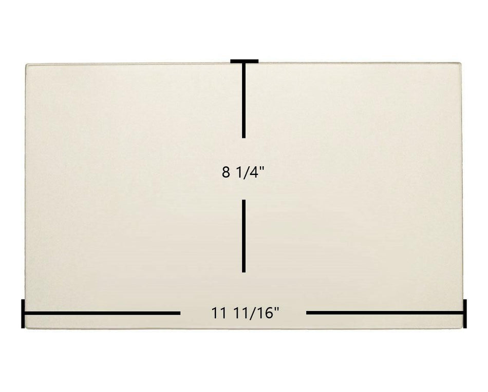 Arrow 1600, 1800 Replacement Glass – 11 11/16" x 8 1/4" (Part #1138) - Total Hearth