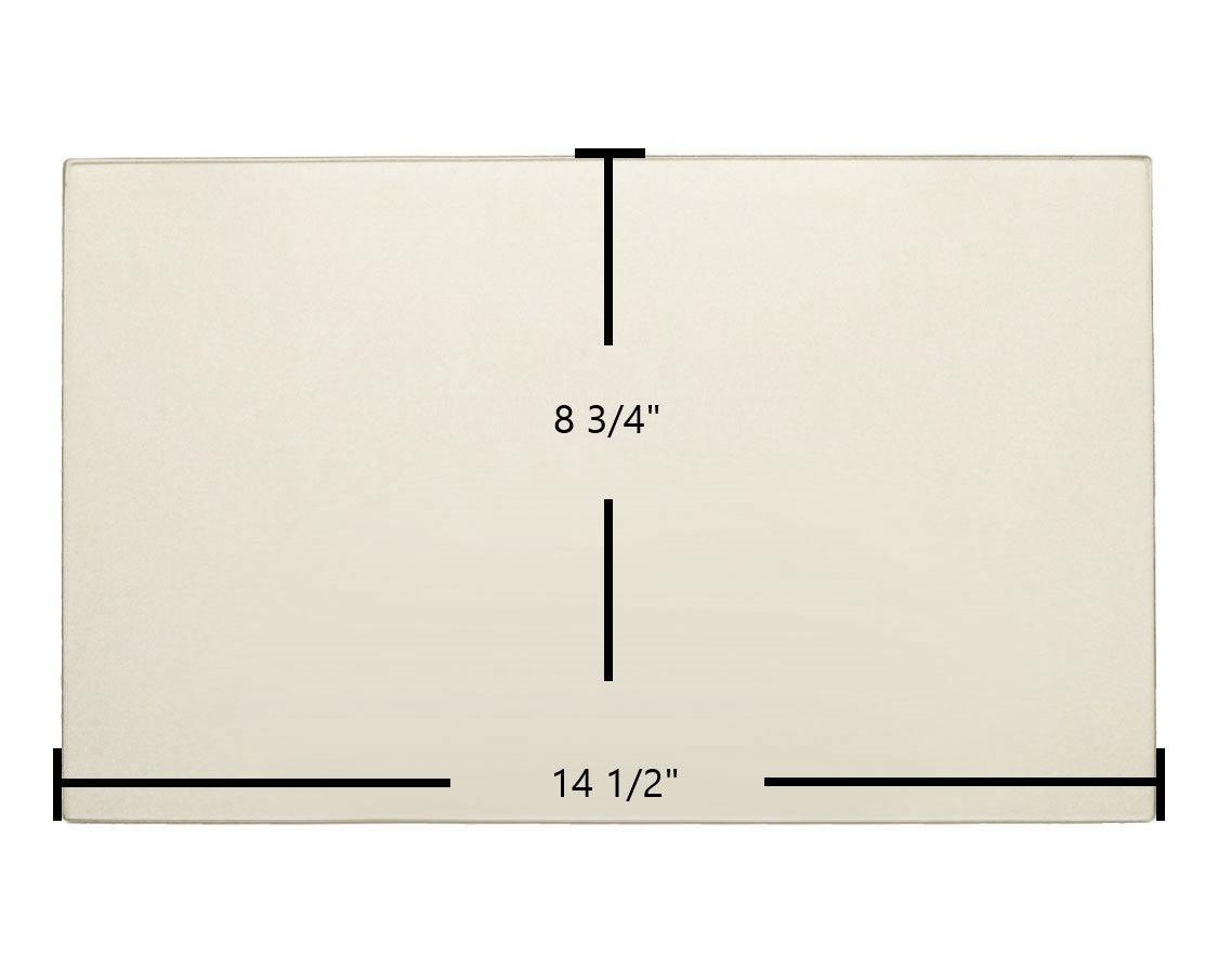 Archgard 1600, Chalet 1600 Replacement Glass – 14 1/2" x 8 3/4" (Part #307-0577) - Total Hearth