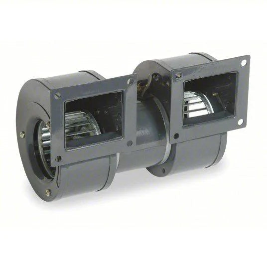 Double Blower 1C157 – 157 CFM Dual Blower Replacement for Big Jim and Dove Stoves (Fasco 7021-4932 / Dayton 1TDP8) - Total Hearth