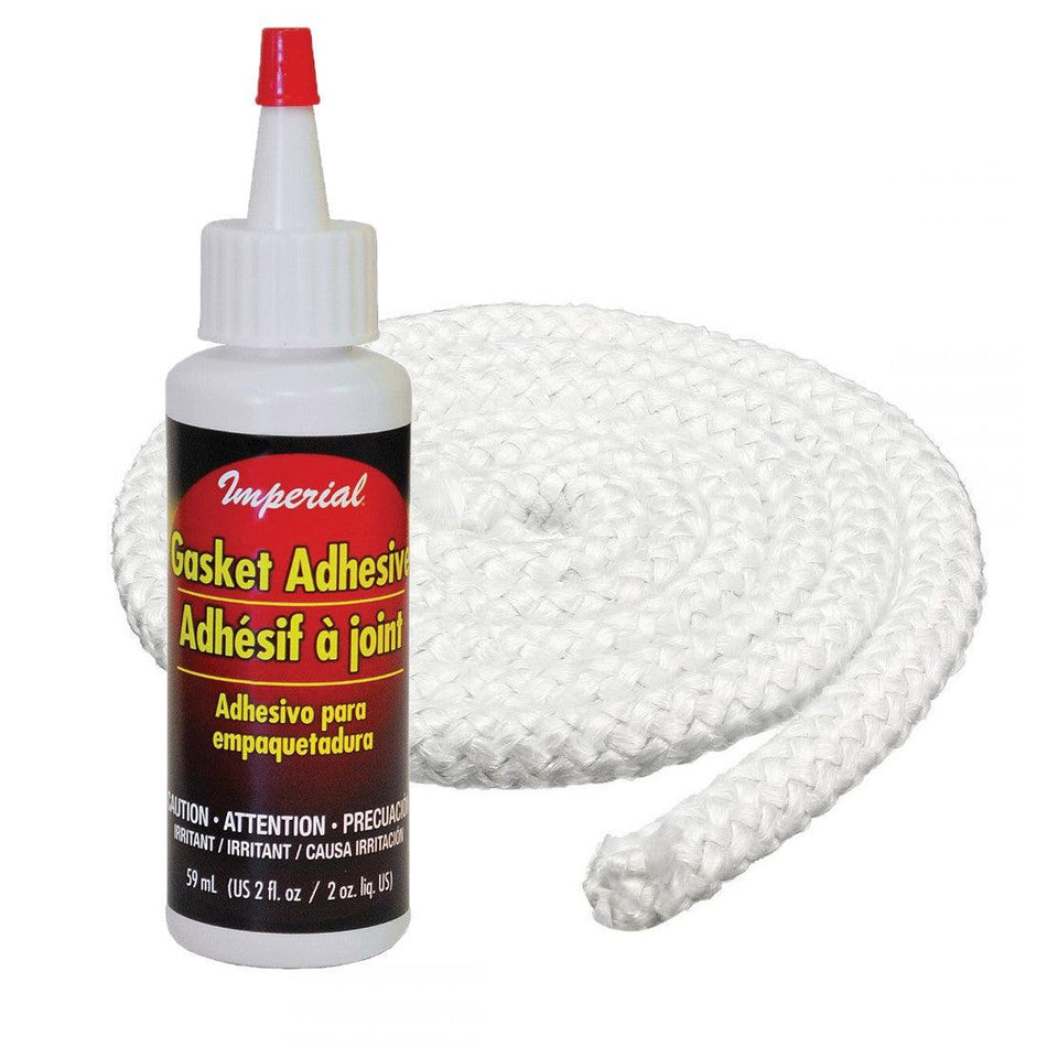 1" Inch Rope Gasket Kit – 10'ft With Adhesive - Total Hearth