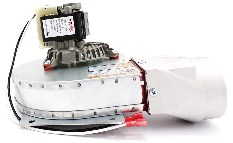 US Stove Exhaust Blower Assembly (80473) – Complete Replacement for Pellet Stoves | Fits Ashley, Breckwell, King, USSC, and Vogelzang - Total Hearth