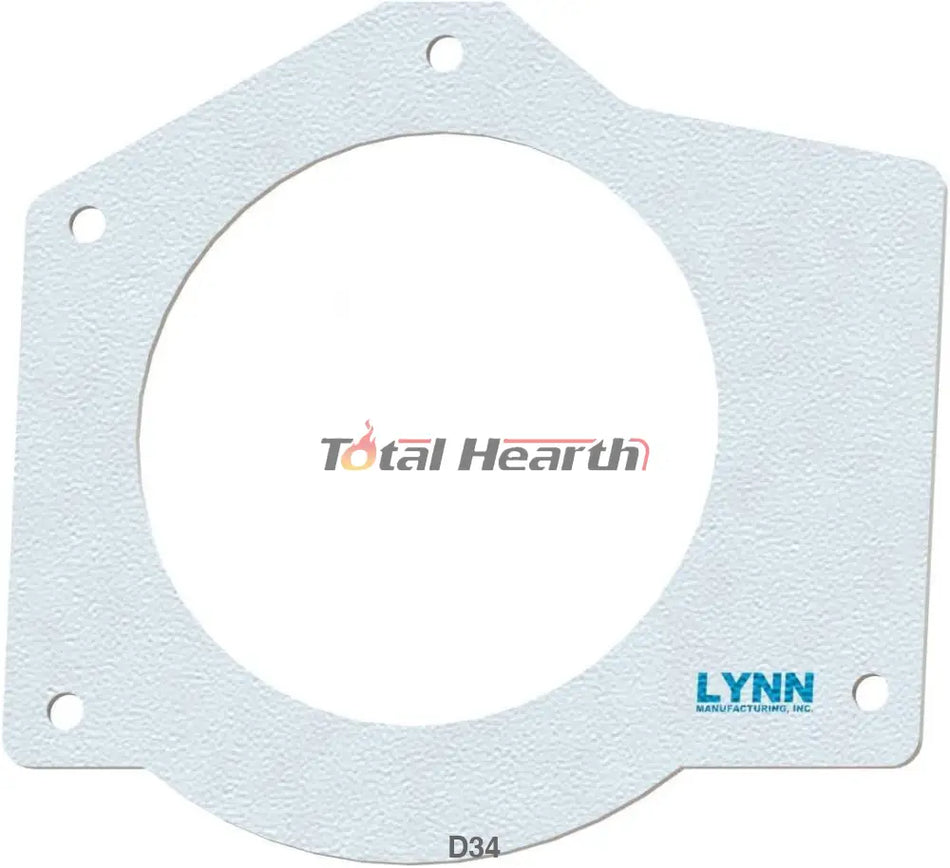 Flame Combustion Blower Mounting Gasket (EF-011) (15-1016)(2380J) - Woodstove Fireplace Glass