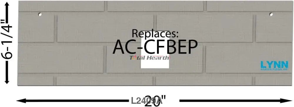 Lynn Manufacturing Replacement Englander Pellet Stove, EP, Fiberboard, FireBrick, AC-CFBEP, 2409A - Woodstove Fireplace Glass