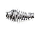 Nickel Spring Handle 1/4" x 2 1/2" (2SH14212N) - Woodstove Fireplace Glass