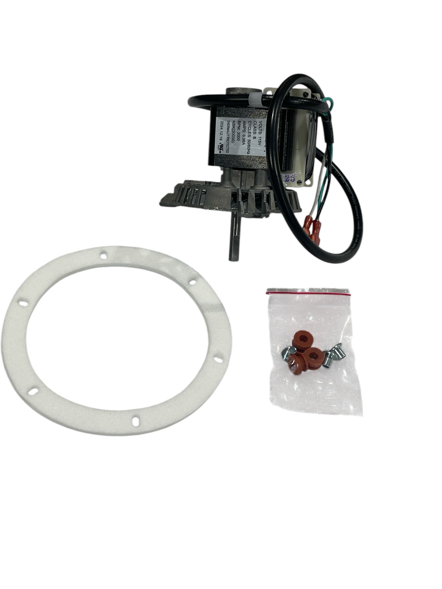 Exhaust Fan Motor – Harman 3-21-08639 | OEM Replacement | Durable Pellet Stove Combustion Blower Motor - Total Hearth