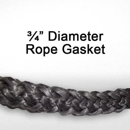 3/4"in rope Gasket - by the Foot - Total Hearth
