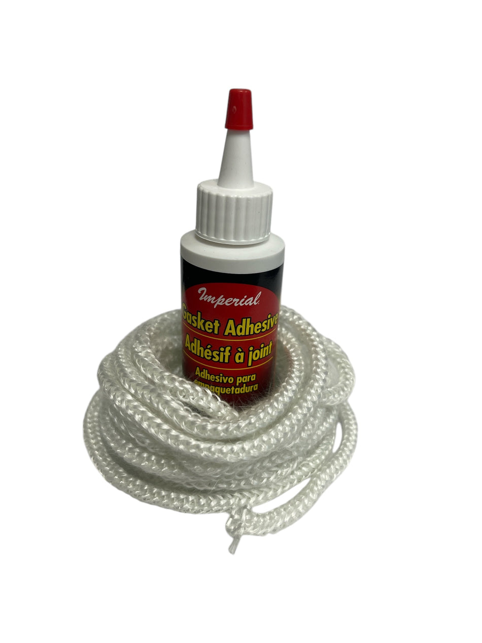 3/16" Rope Gasket Kit – 10'ft With Adhesive