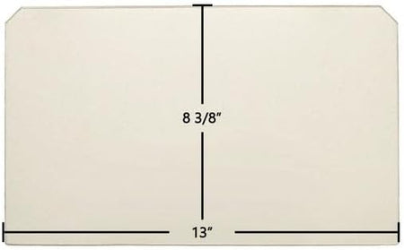 Ashley APS1100B Glass Replacement – 13" x 8 3/8" Ceramic Panel (APS1100B) - Total Hearth