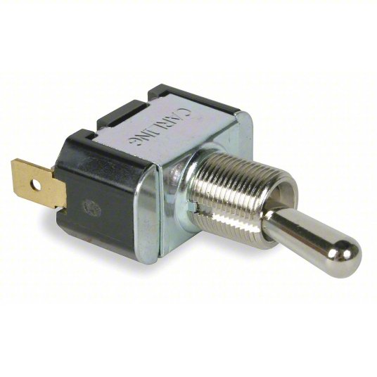 Carling Technologies Toggle Switch – 3 Position, SPDT, On/Off/On, Quick Connect Tabs (Model 2FC53-73-TABS)