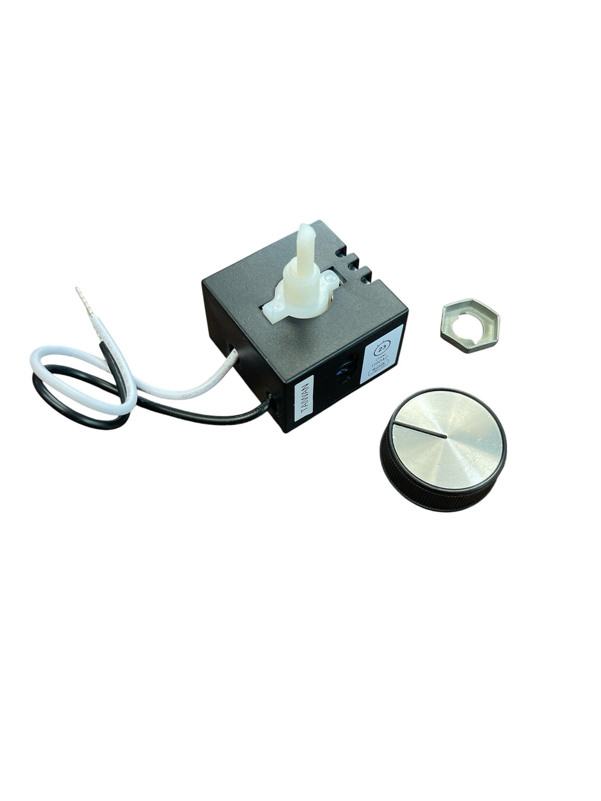 Wood Stove Motor Rheostat with Off Position (4RWO) – Adjustable Fan Speed Control with Knob - Woodstove Fireplace Glass