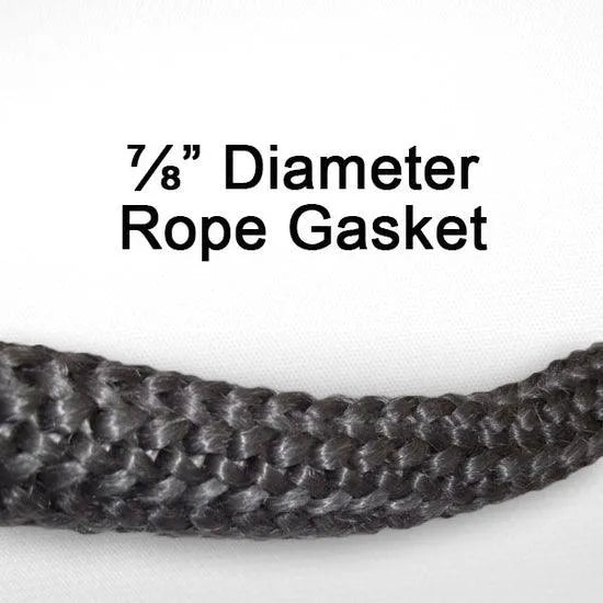 7/8"in rope Gasket - by the Foot - Total Hearth