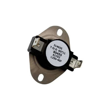 High Limit Auger Safety Switch – Thermodisc F250-40F (80455) for US Stove, Ashley, and King Pellet Stoves - Total Hearth