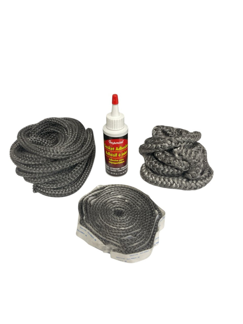 Hearthstone H-II Wood Stove Gasket Kit (92-58201) – Complete Replacement Kit with Adhesive - Total Hearth