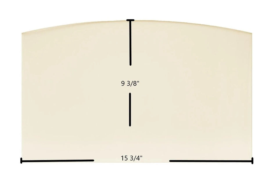 Arrow S10 Replacement Glass – 9 3/8" x 15 3/4" (Part #21153) - Total Hearth