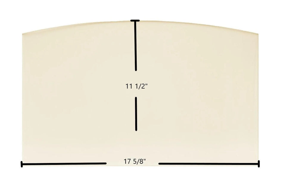 Arrow i22 Replacement Glass – 17 5/8" x 11 1/2" (Part #20369) - Total Hearth