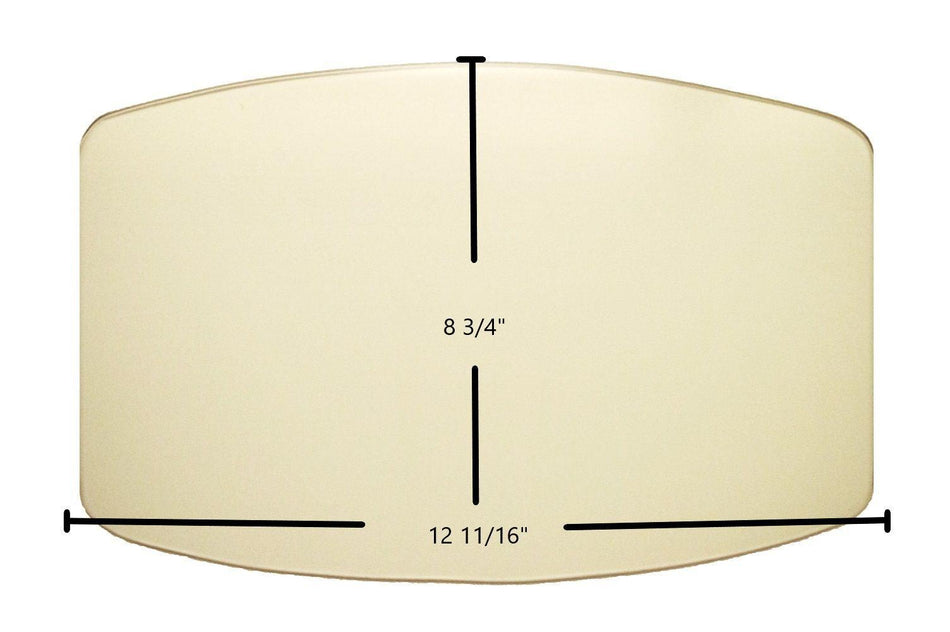 Avalon 796 / 700 / 901 (Small) Door Glass Replacement – 12 11/16" x 8 3/4" High-Temperature Ceramic Glass Panel (994-00300) - Total Hearth