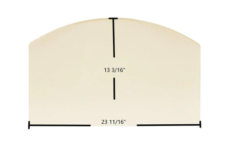 BIS Traditions CE, Montecito Single Door Glass - Woodstove Fireplace Glass