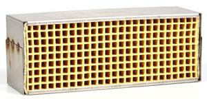Catalytic Combustor – Condar CC-555 | 16 Cell | 3.9" x 12.3" x 2" | Metal Canned | OEM Replacement - Total Hearth