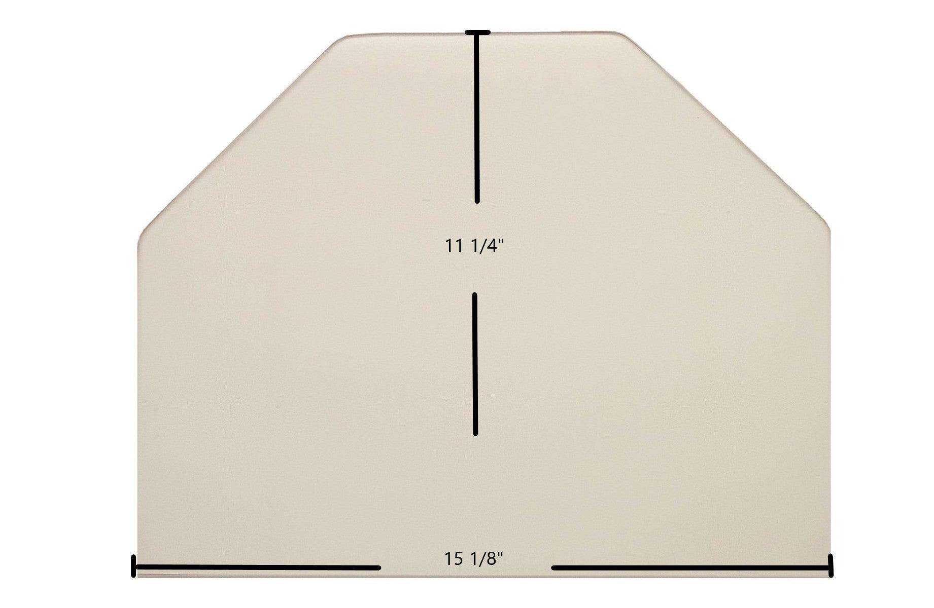 Consolidated Dutchwest x-Large #2462 cat Glass - Woodstove Fireplace Glass