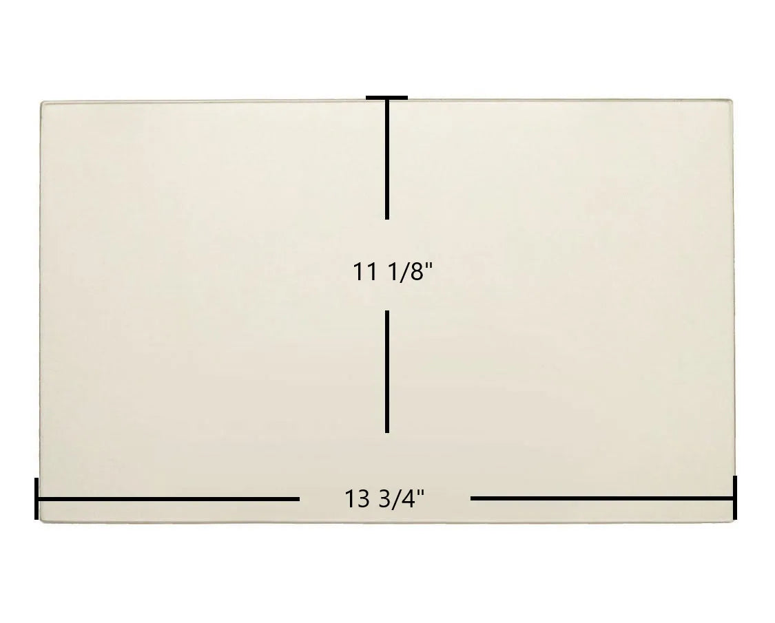 Castle Stove Door Glass (13 3/4" x 11 1/8")(720242) - Total Hearth