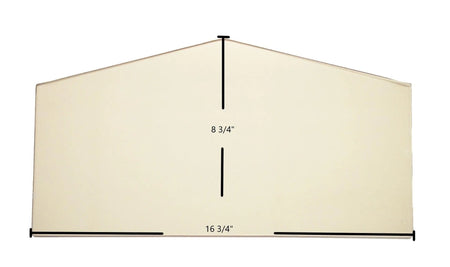 Century S171E, S273E, S373E, FW270029, S10011 Glass - Woodstove Fireplace Glass