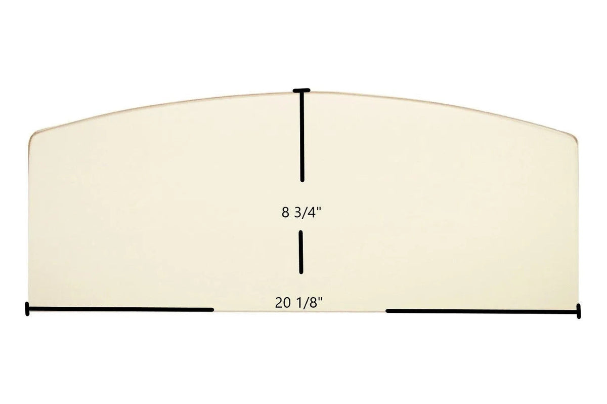 Century Whistler, DB05152 Glass - Woodstove Fireplace Glass