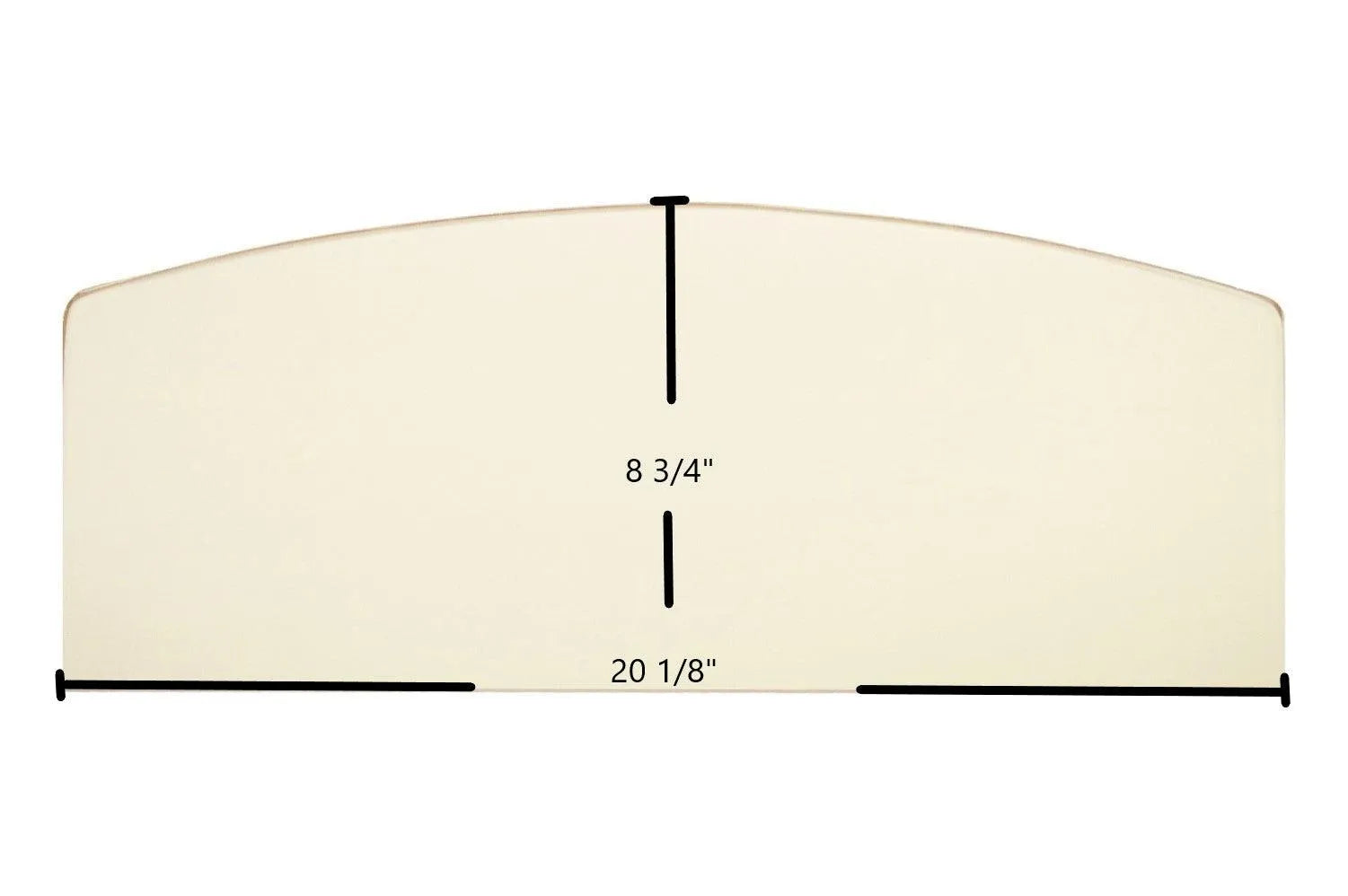 Century Whistler, DB05152 Glass - Woodstove Fireplace Glass