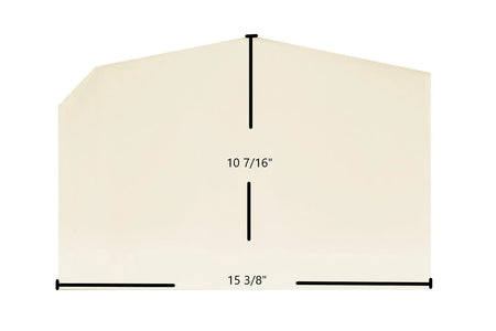 Country Flame R6, Crossfire-C/P, Harvester, NC, Little Rascal, NPS, Ovation 1700-2100-2600-3000, Spitfire, C2 Glass - Woodstove Fireplace Glass