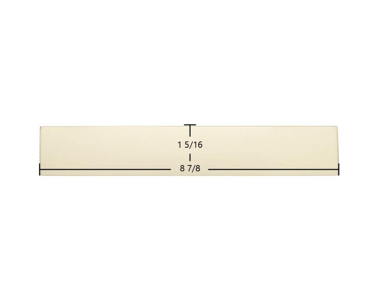 Efel Ambassador 350 Ceramic Glass Panel Set – 5 Pieces (1 5/16" x 8 7/8") | Replacement Part #2242 - Total Hearth