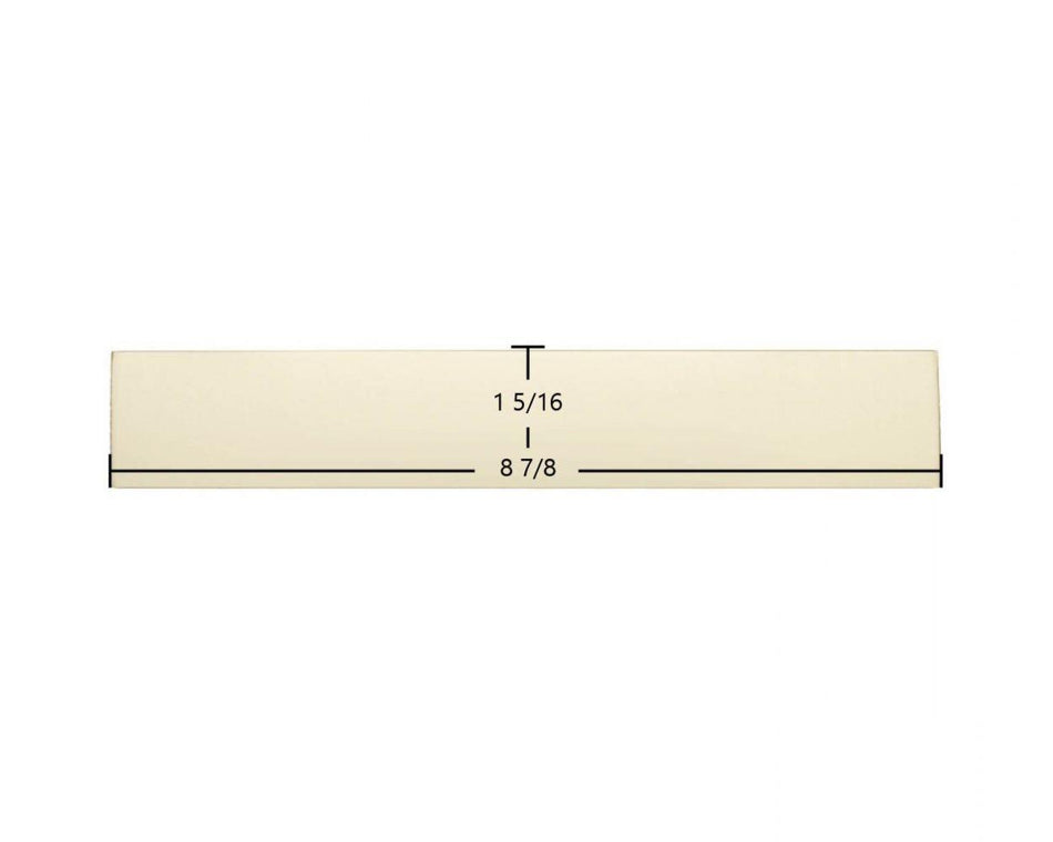 Efel Ambassador 350 Ceramic Glass Panel Set – 5 Pieces (1 5/16" x 8 7/8") | Replacement Part #2242 - Total Hearth