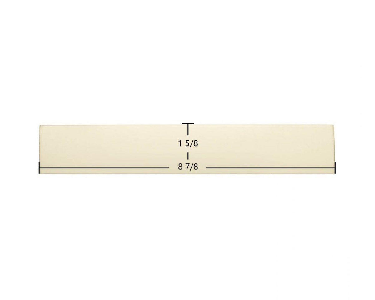 Efel Ambassador 350 Ceramic Glass Panels – Set of 5 (1 5/8" x 8 7/8") - Total Hearth