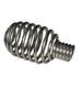 Nickel Spring Door Handle – 891135 | 3 1/2" x 1/2" | Universal Fit for Ashley, Breckwell, King, US Stove, and Vogelzang Stoves
