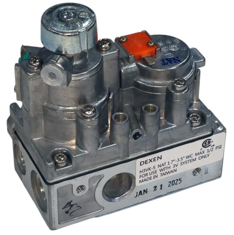 Natural Gas Valve – Dexen 750-500 | Variable IPI | 30% Turndown | OEM Replacement for Heat-n-Glo, Heatilator, Quadra-Fire - Total Hearth