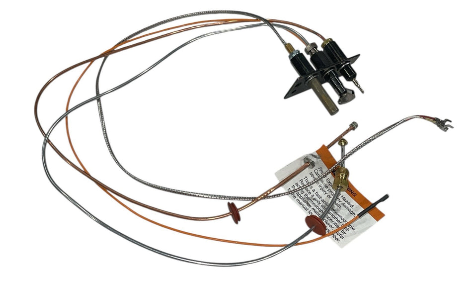 Natural Gas Pilot Assembly – Quadra-Fire | 2103-010 | OEM Replacement for QVI Series Fireplaces - Total Hearth