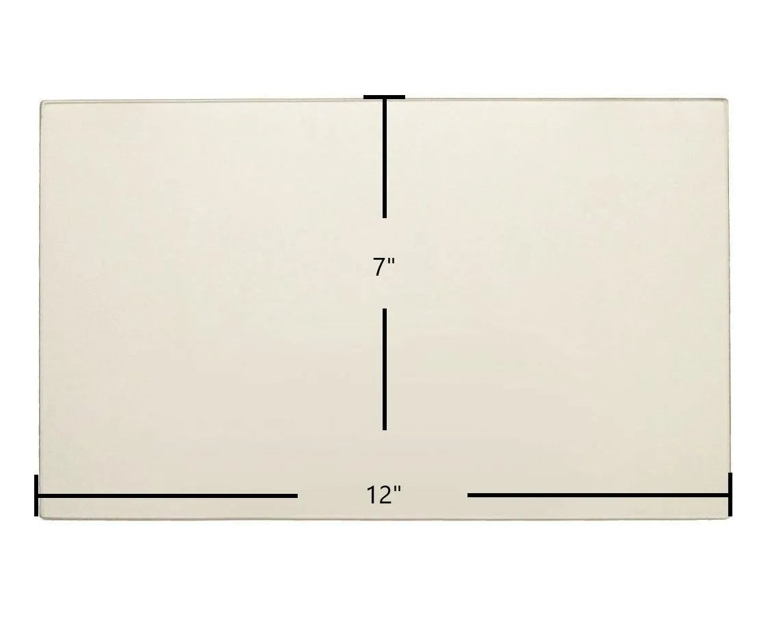 Hawke Robin Ceramic Glass Panel (12" x 7") | High-Temperature Replacement for Large Single Door Wood Stoves | Part #Hawke127 - Total Hearth