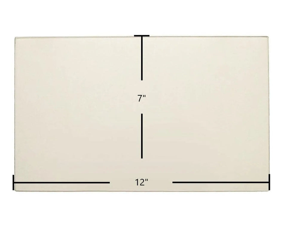 Hawke Robin Ceramic Glass Panel (12" x 7") | High-Temperature Replacement for Large Single Door Wood Stoves | Part #Hawke127 - Total Hearth