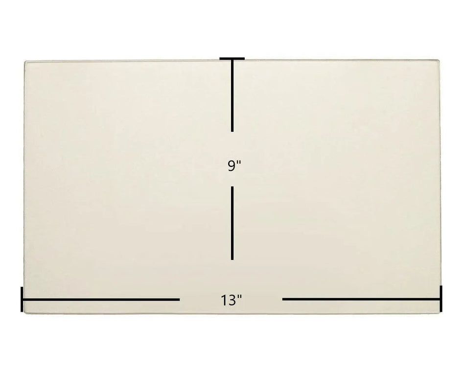 Hudson River Stove Works Chatham, Davenport & Kinderhook Ceramic Glass Panel – High-Temperature Replacement - Total Hearth