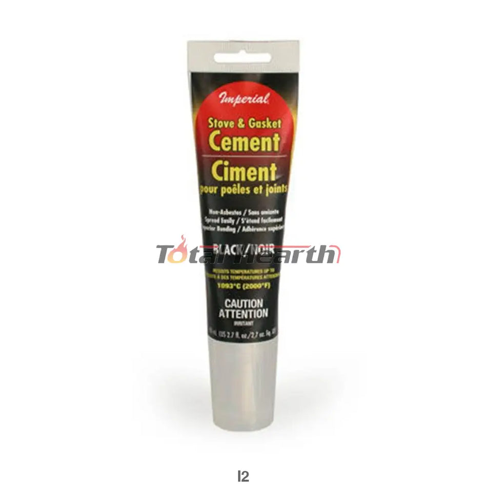 Imperial Gasket Cement, 2.7 Oz - Tube (KK0075-A) - Woodstove Fireplace Glass