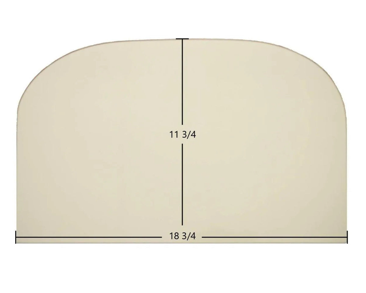 Jotul F 500 Oslo Ceramic Glass Panel – Replacement for Part #129069 (18 3/4" x 11 3/4") - Total Hearth