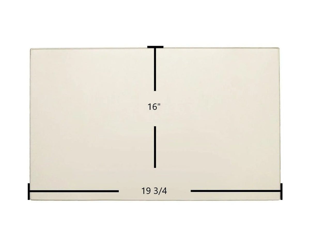 Jotul GF 400 Sebago Ceramic Glass Panel – OEM Replacement (19 3/4" x 16") - Total Hearth
