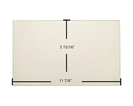 Jotul System 18 Replacement Glass – 11 7/8" x 3 15/16" (Part #141059) - Total Hearth