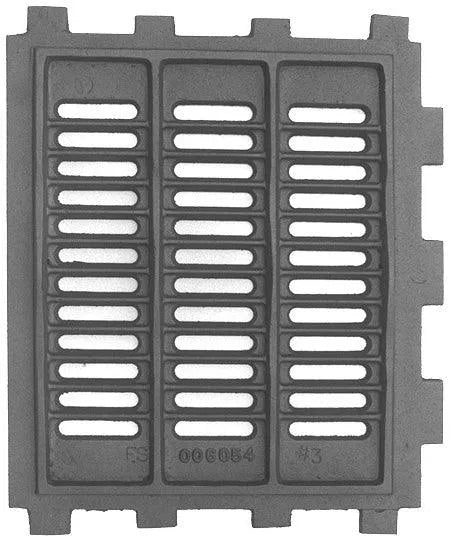 Ashley & King Wood Circulator Grate (40394 / K6054) – Cast Iron Replacement Grate (14½" x 12¼") - Total Hearth