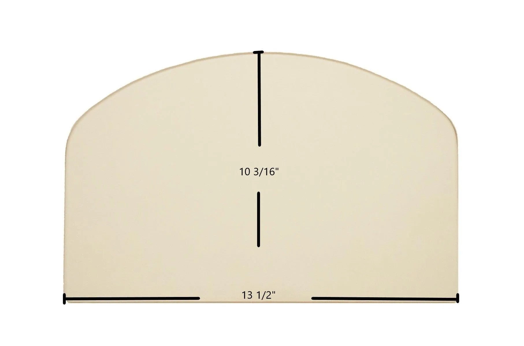 Leisure Line Pioneer Ceramic Glass Panel – 13 1/2" x 10 3/16" (Part #LL7604) - Total Hearth