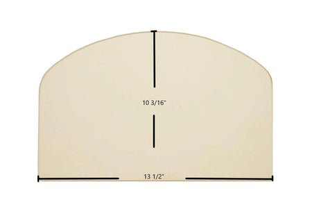 Leisure Line Pioneer Ceramic Glass Panel – 13 1/2" x 10 3/16" (Part #LL7604) - Total Hearth