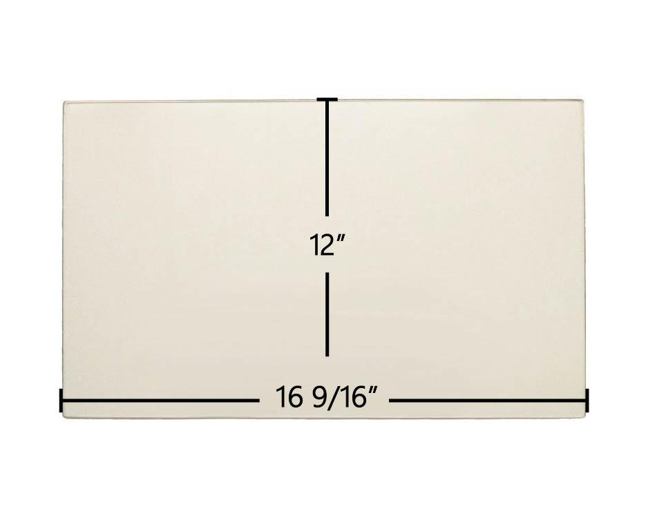 Lopi Yankee Center Ceramic Glass Panel – 16 9/16" x 12" (Part #91002002) - Total Hearth