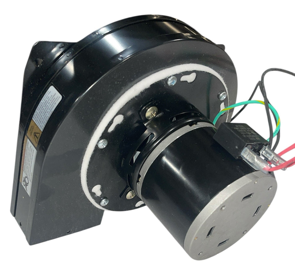 20058 Exhaust Blower – Complete Combustion Blower Motor with Housing | Replaces Avalon, Lopi, Fasco & More