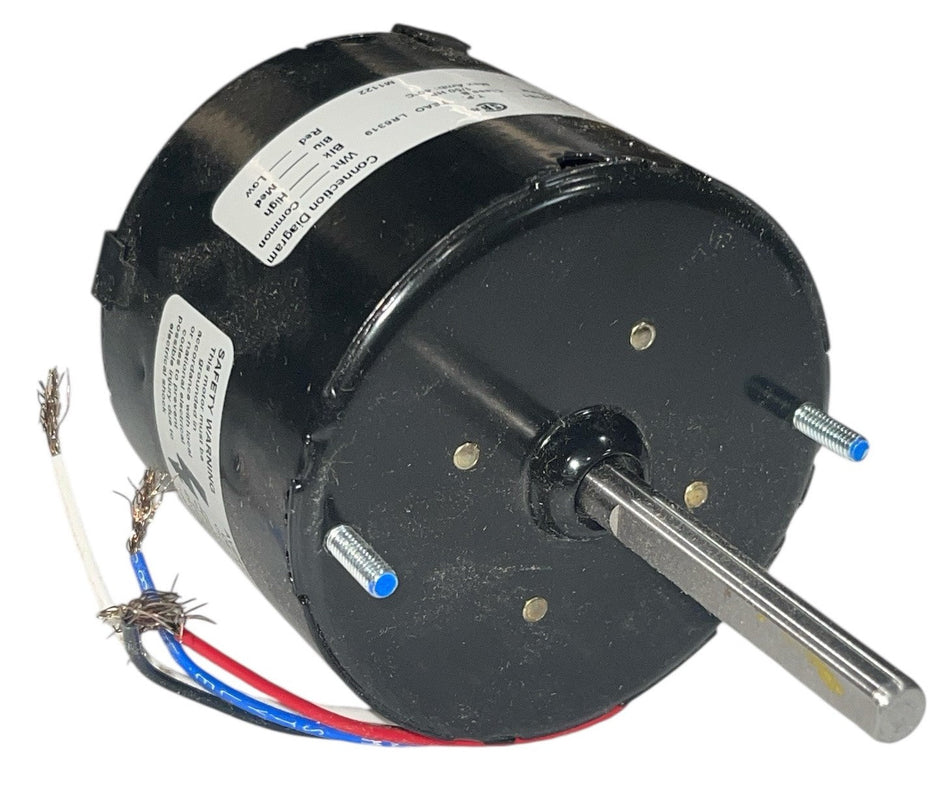 Fasco 1MBS2 3-Speed Motor – 1/50 HP, Open Back Shaft (Replaces D1139, Fits Buck & Nashua Stoves)