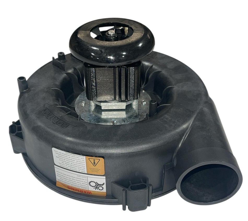 Pellet Stove Draft Inducer Blower Motor – 115V A163 (Replaces Fasco 7021 Series, Lennox LB65734J, 20209) - Total Hearth