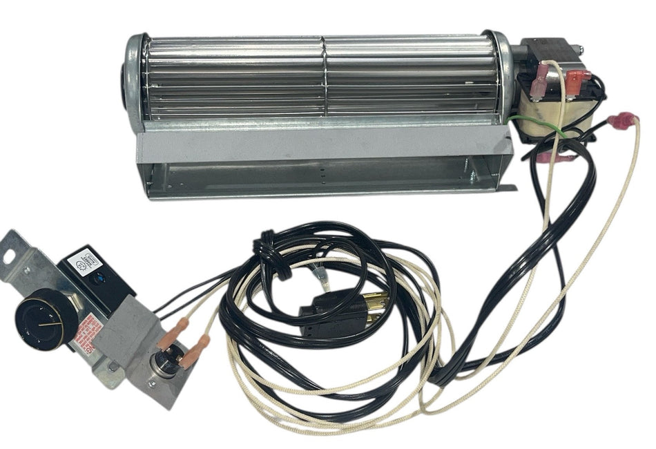 GF Blot SC Crossflow Blower Kit – With Wiring Harness | Universal Fireplace Fan Replacement - Total Hearth