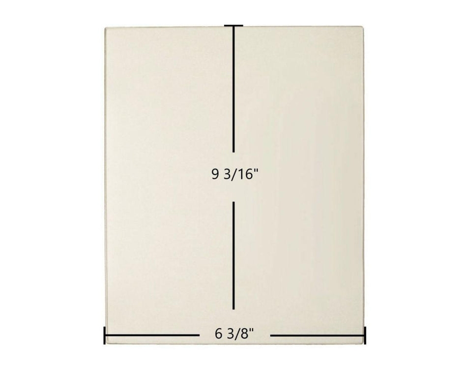 Morso 1400 Ceramic Glass Panel – 6 3/8" x 9 3/16" (Part #790726) - Total Hearth